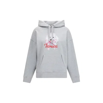Fiorucci Gray Cotton Sweatshirt