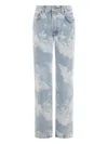 Fiorucci Light Blue Cotton Jeans