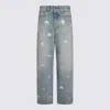 Fiorucci Jeans Blu E Verdi In Multi