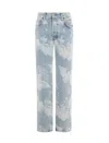 Fiorucci Light Blue Cotton Jeans In Blue