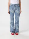 Fiorucci High-waist Straight Jeans In Blue