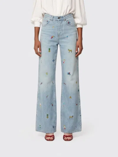 Fiorucci Pants Woman Color Blue