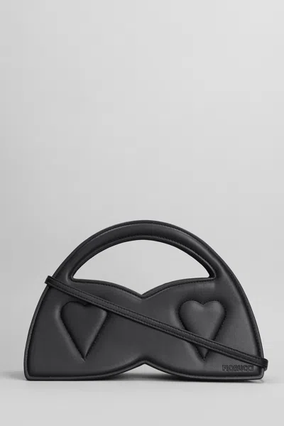 Fiorucci Lina Bag Hand Bag In Black Polyuretan