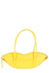 Fiorucci Lips Zip Handle Tote Bag In Yellow