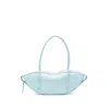 Fiorucci Lips Shoulder Bag In Blue