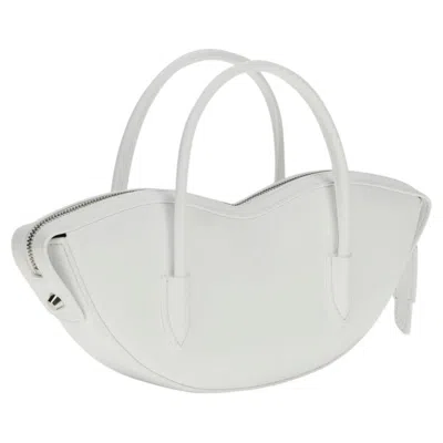 Pre-owned Fiorucci Lips Shoulder Bag � White