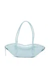 Fiorucci Lips Shoulder Bag In Blue