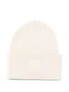 Fiorucci Logo-embroidered Beanie Hat In White