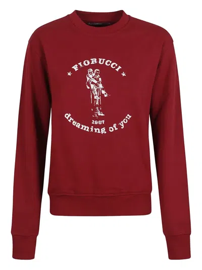 FIORUCCI LOGO-PRINT SWEATSHIRT