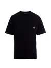 Fiorucci T-shirt Regular Black Patch Angeli In Black