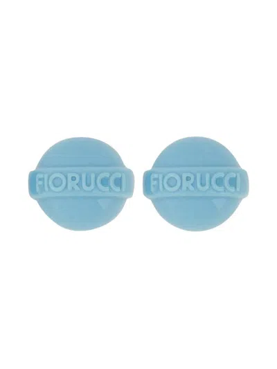 Fiorucci "lollipop" Earrings In Blue