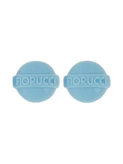 Fiorucci Lollipop Earrings In Blue