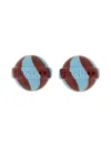 Fiorucci "lollipop" Earrings In Multicolour