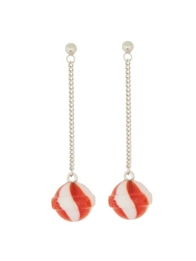 Fiorucci Lollipop Mini Earrings In Multicolour