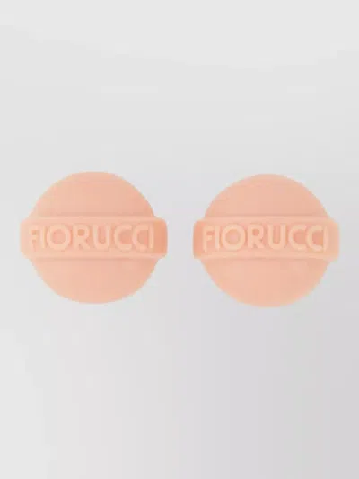 Fiorucci Lollipop Motif Earrings Floral Detail