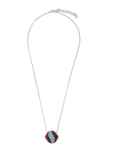 Fiorucci "lollipop" Necklace In Multicolour