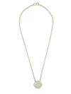 Fiorucci "lollipop" Necklace In Silver