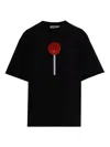 Fiorucci Lollipop Black T-shirt In Black