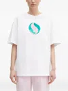 Fiorucci Lollipop-print T-shirt In White