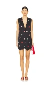Fiorucci Lollipop Print Vest Dress In 碎花