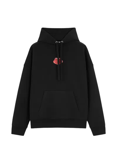 Fiorucci Lollipop-print Hoodie In Black