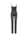 Fiorucci Maxi Jumpsuit In Multicolor