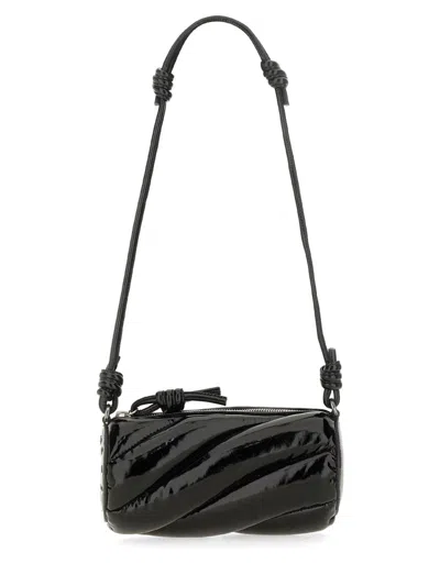 Fiorucci Micro Mella Shoulder Bag In Black