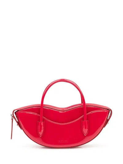 Fiorucci Mini Lips Handbag In Red
