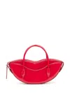 Fiorucci Mini Lips Handbag In Red