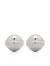 Fiorucci Mini Lollipop Earrings In 银色