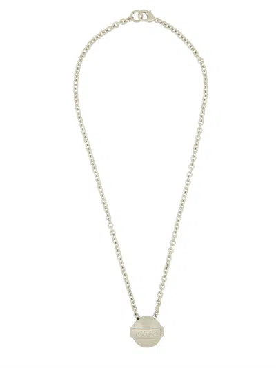 Fiorucci Mini Lollipop Necklace In Silver