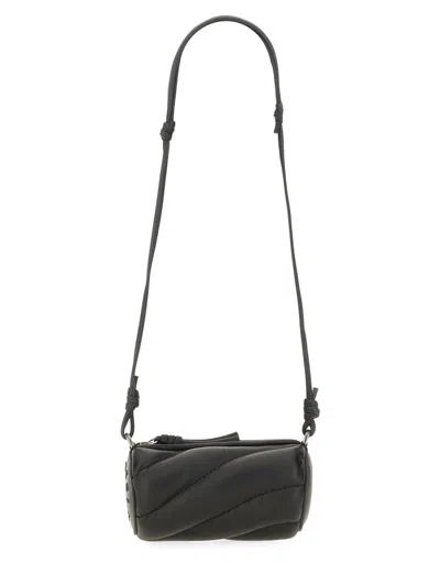 Fiorucci Mini Mella Leather Bag In Black
