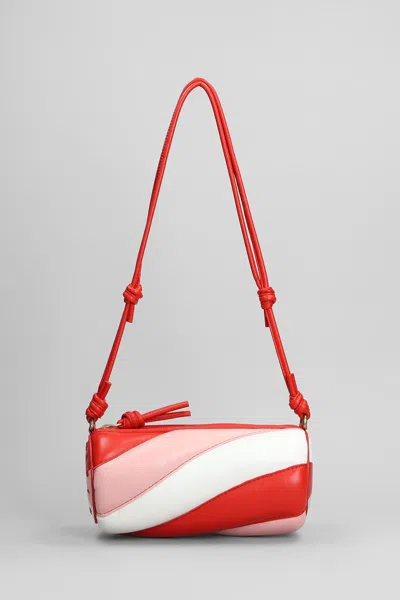 Fiorucci Mini Mella Shoulder Bag In Multicolor Leather