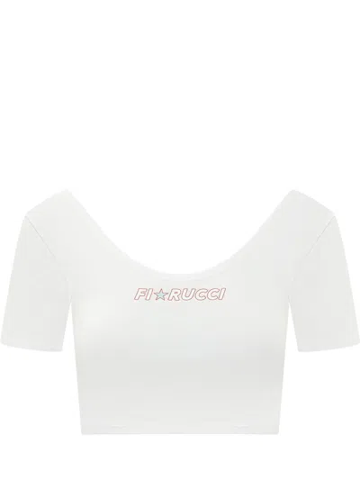 Fiorucci Oversized Logo T-shirt In White