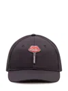Fiorucci Patch Baseball Hat In Black