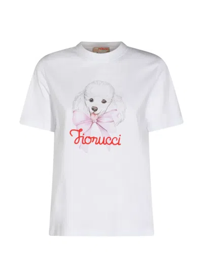 Fiorucci Poodle-print T-shirt In White