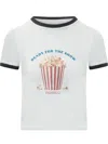 Fiorucci Popcorn Graphic T-shirt In White