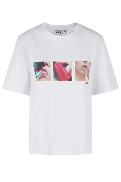 Fiorucci Print Boxy Fit T-shirt