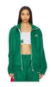 Fiorucci Puffy Piping Angel Track Sweatshirt In Green