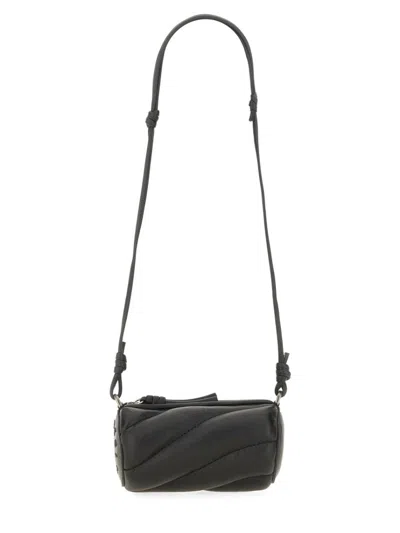 Fiorucci Quilted Mini Mella Bag In Black