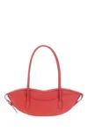 Fiorucci Red Synthetic Leather Lips Handbag In Red