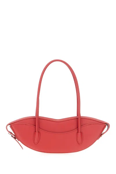 Fiorucci Red Synthetic Leather Lips Handbag
