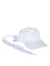 Fiorucci Embroidered-logo Ribbon Cap In Neutral