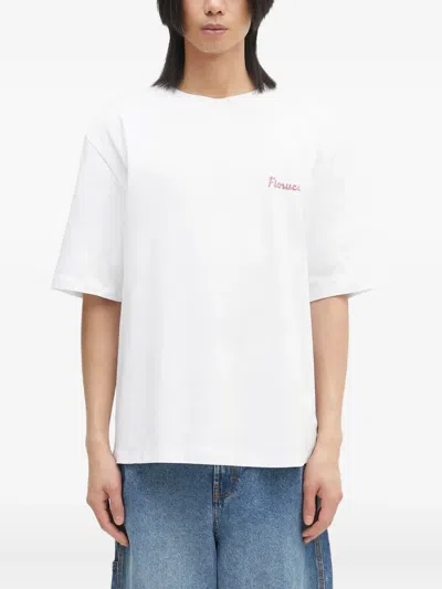 Fiorucci Short-sleeve T-shirt In White