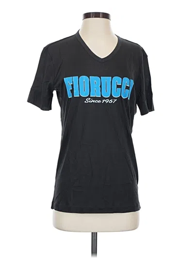 Pre-owned Fiorucci Short Sleeve T-shirt In Black