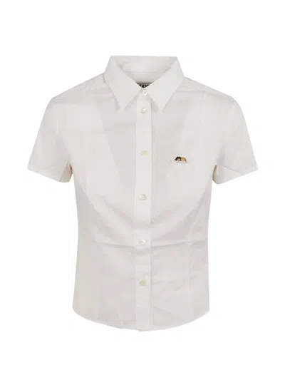 Fiorucci Short-sleeve Shirt In Gray