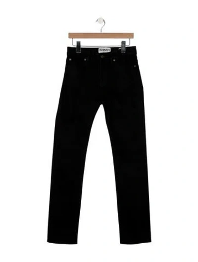 Pre-owned Fiorucci Skinny Jeans In Black