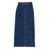 Fiorucci Button-front Denim Skirt In Blue