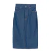 Fiorucci Denim Pencil Skirt In Blue