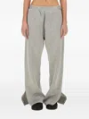 Fiorucci Split Trousers In Gray